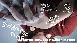 [ppomo asmr]韩国小姐姐帮你洗头按摩插图