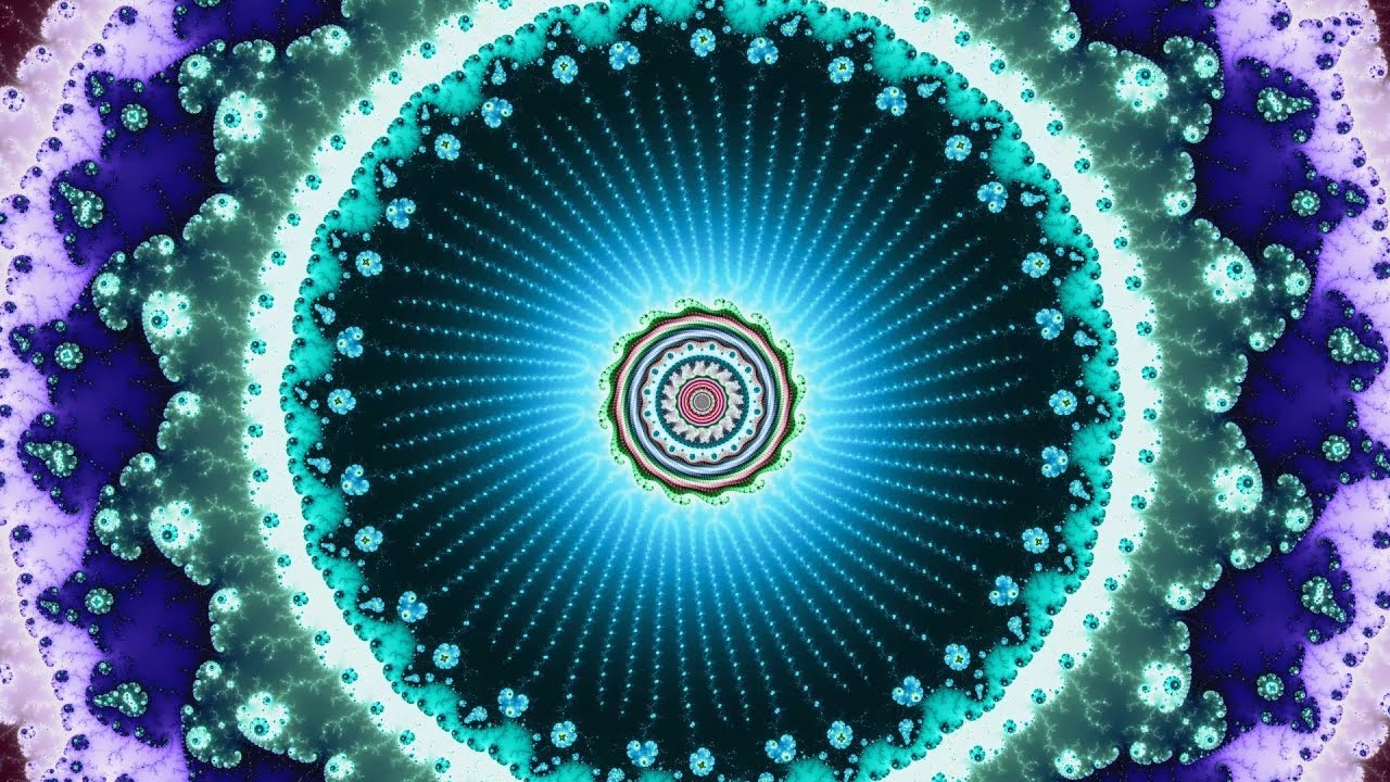 [视觉ASMR] 宇宙之眼-Mandelbrot分形变焦（e1091）-助眠云视听